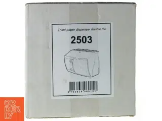 Toilet paper dispenser double roll 25 0 3 fra Abena (str. 25 x 15)