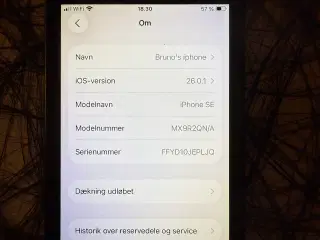 iPhone SE sort 64 gb