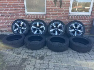 BMW IX alufælge med dæk