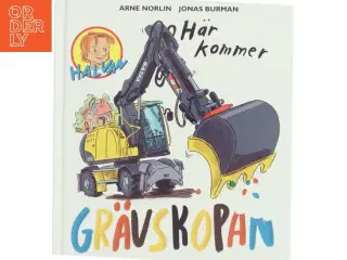 Børnebog om gravemaskine fra Raben & Sjgren