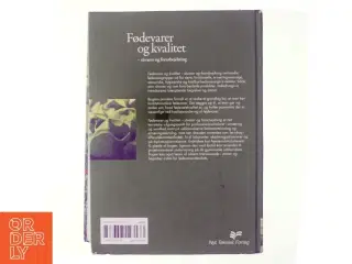 Fødevarer og kvalitet : råvarer og forarbejdning (Bog)