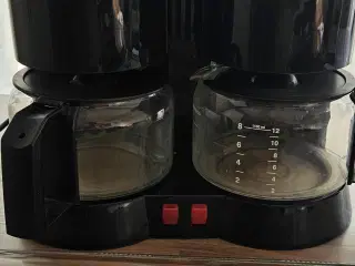 Dobbelt kaffemaskine 