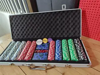 Stort Poker sæt Texas hold em brætspil