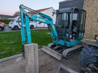 Minigraver kobelco