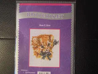 Broderisæt 18 x 13 cm
