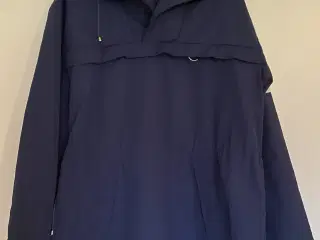 Mørkeblå flot skianorak