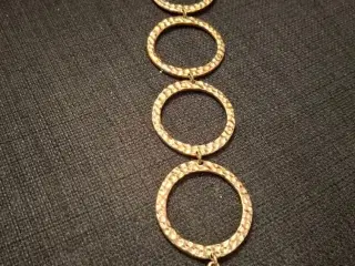 22k guldarmbånd stemplet. 19 cm. 