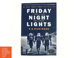Friday night lights af H. G. Bissinger (Bog)