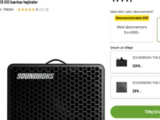 Soundboks go købes