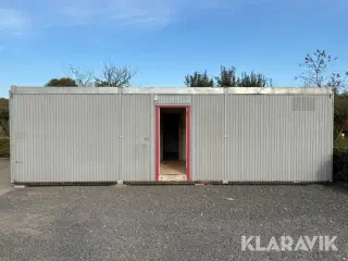 Kontor modul med toilet og køkken