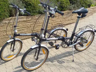 Foldecykler 2 stk velegnet til bil/sejler ferie