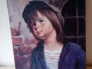 Billede af grædende dreng