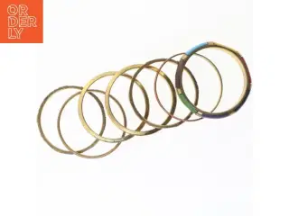 Dekorative metal armbånd (str. Ø 7 cm)