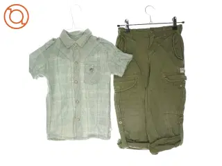 Sæt med skjorte og bukser fra Minymo (str. 104 cm)