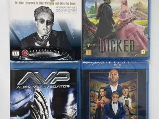 Nye Blu-ray film i folie