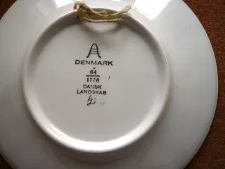 Aluminia platte - Dansk landskab 64-1776