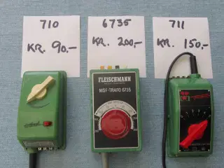 Fleischmann Transformatorer analog drift