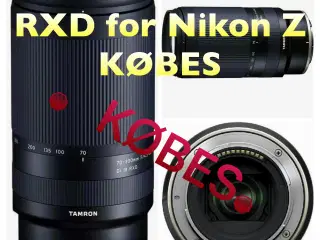 Tamron 70-300 RXD for Nikon Z KØBES