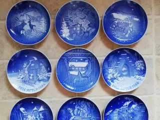 B&G juleplatter 1980-1989