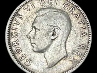 25 cent 1950 Canada