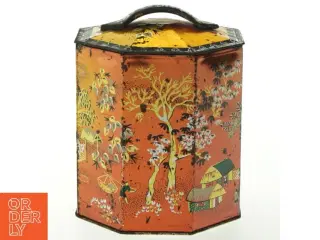 Vintage Peek Frean & Co. Ltd. metal container fra Peek Frean & Co. Ltd. (str. Ø 12x12,5 cm)
