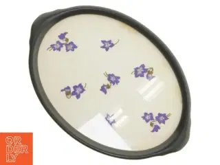 Vintage bakke med blomstermotiv (str. 42 x 27 cm)