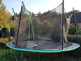 Trampolin med ned Ø396 (kun 2 år) 