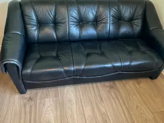 3 personers lædersofa 
