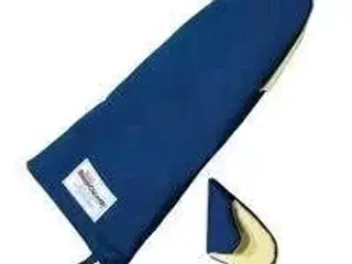 2 stk. Bagehandske L380 mm blå 480 grader BurnGuard