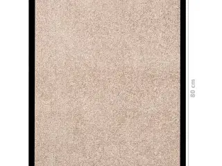 Dørmåtte 60x80 cm beige