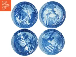 Samler tallerkener fra Royal Copenhagen (str. 18,5 cm)