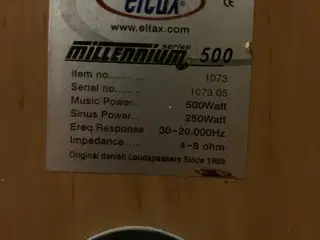 Millennium Series 500 Speakers, Tower.