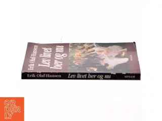 Lev livet her og nu af Erik Olaf-Hansen (Bog)