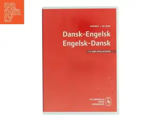 Dansk-engelsk, engelsk-dansk :ordbog cd-rom (Bog)