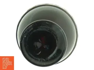 Antik Holmegaard Vase med Skønvirke Tin (str. H. 11 cm)