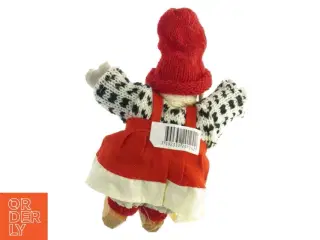 Nisse med strikket tøj (str. 14x7 cm)