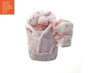 Babydukketilbehørssæt fra New Born Baby (str. 45 cm)