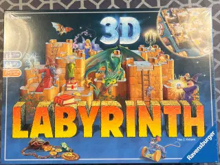 Uåbnet 3D Labyrinth brætspil 