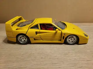 Modelbil Ferrari F40 1987 skala 1/18