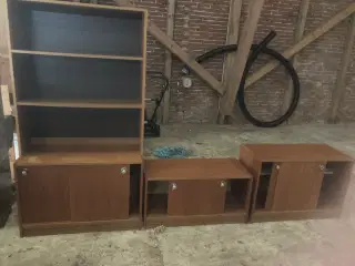 teak reol  palisander reol