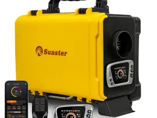 Sunster HTB1 8kW Toolbox Dieselfyr 12V / 230V