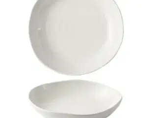 12 stk. Tallerken ergonomisk hvid 250 mm Envisage Natural Churchill (Brugt)