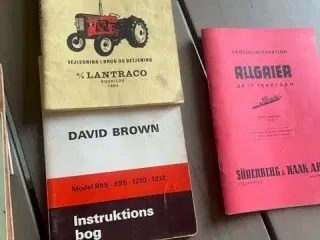 instruktionsbøger til gamle traktorer