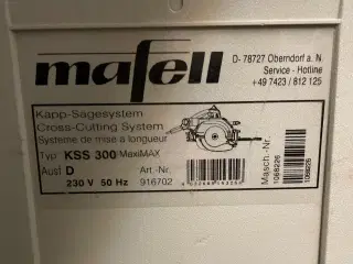Mafell Håndrundsav KSS 300 MaxiMAX