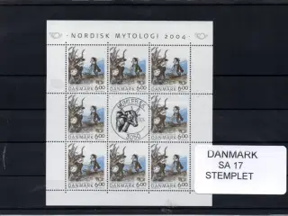 Danmark - Småark SA 17 - Stemplet