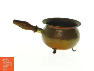 Vintage kobberkedel (str. 10 x 8 cm)