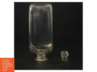 Glas Karaffel med Dekorativ Mønster (str. 19 cm)