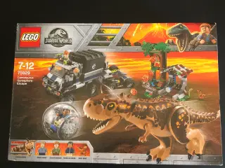 Lego Jurassic World Garnotaurus Gyrosphere Escape 