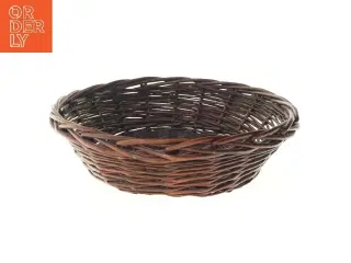Stor rund Flettet kurv (str. Ø 44,5 cm)