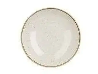 12 stk. Tallerken coupe dyb vanilje 248 mm Stonecast Churchill